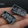 Quinta Studio QD+35144 Передние отсеки авионики AH-64A (Trumpeter) (с 3D-печатными деталями)  1/35