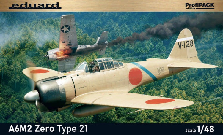 Eduard 82212 A6M2 Zero Type 21 (PROFIPACK) 1/48
