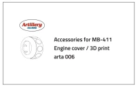 FLY A0006 MB-411 Engine cover (FLY) 1/72
