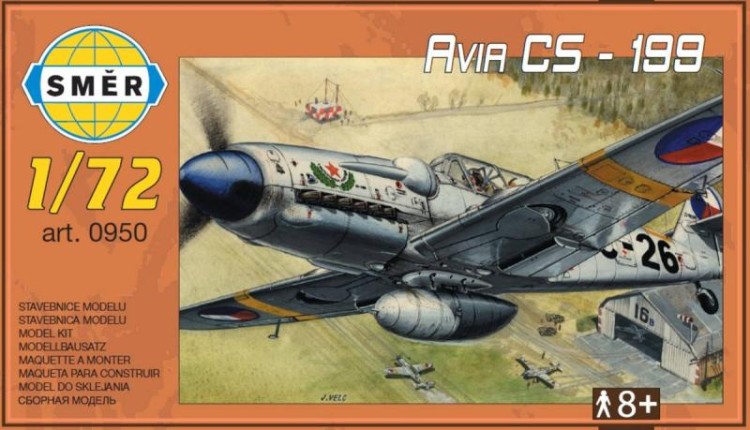 Smеr VD950 Avia CS-199 (2x Czechslovakia) 1/72