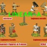Linear-A 003-S Legionary Recruits Training Mini Set With 4 Figures 1/72