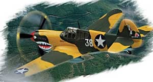 Hobby Boss 80250 Самолет P-40E Kitty Hawk 1/72