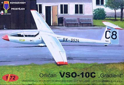 Kovozavody Prostejov 72135 Orlican VSO-10C 'Gradient' (4x camo) 1/72