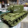Model Gun MG-3575 Советская 152-мм гаубица М-10Т для танка КВ-2 (ранний вариант, "гладкий"), с втулкой-переходником, с нарезами 1/35
