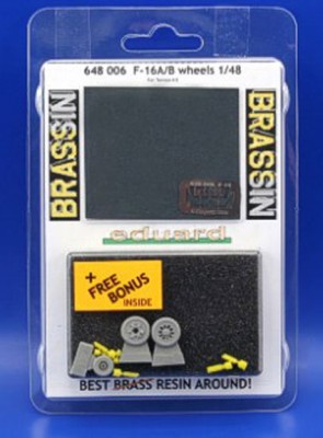 Eduard 648006 1/48 Конверсия F-16A/B wheels TAM