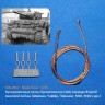 Model Gun MG-0017 Буксировочные тросы США (Шерман M4 Sherman, Чаффи, Першинг, М46 Паттон и др.) 1/35
