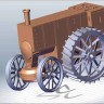NVN Models 35001 Британский паровой трактор Б5 1900г 1/35