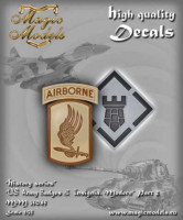 Magic Models MM35045 US Army Badges & Insignia. Modern. Part 2
