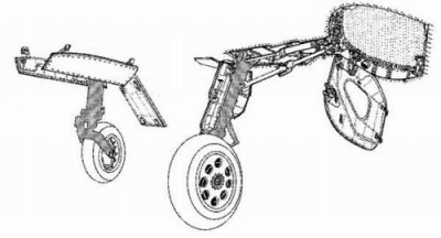 CMK 4021 BAC Lightning - undercarriage set for AIR 1/48