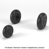 Armory ARAW72416 Hawker Hurricane wheels with weighted tires/tyres 1/72