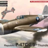 Kovozavody Prostejov 72514 Republic P-47C-2/5 'Thunderbolt' (3x camo) 1/72