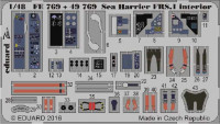 Eduard FE769 Sea Harrier FRS.1 interior 1/48