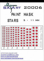 Sx Art 20006 Mask Stars 5 - 11mm