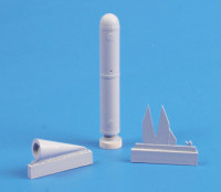 CMK 7308 WWII Luftwaffe 600L Drop Tanks (Long Cigar Type) 1/72