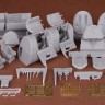 SBS model 48094 B-58 Hustler Bomber/Navigator&DSO cockpit set 1/48
