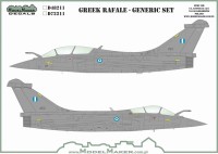 Model Maker Decals D48211 Greek Dassault Rafale - generic set 1/48