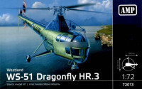 AMP 72013 Вертолет Westland WS-51 Dragonfly HR.3 1/72