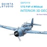 Quinta studio QD72115 F4F-4 Wildcat (Arma Hobby) 1/72