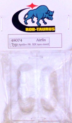 Rob Taurus 48074 Vacu Canopy Spitfire PR-XIX open-closed(AIRF) 1/48