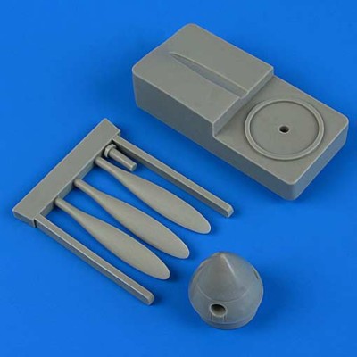 QuickBoost QB48717 MiG-3 propeller w/tool 1/48