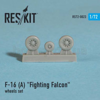 ResKit RS72-0023 F-16 (A) "Fighting Falcon" wheels set 1/72