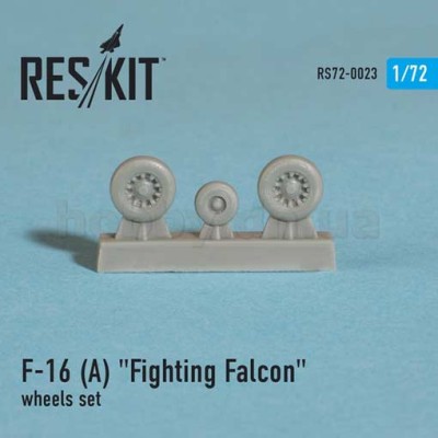 ResKit RS72-0023 F-16 (A) &quot;Fighting Falcon&quot; wheels set 1/72