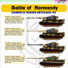 Hm Decals HMDT72017 1/72 Decals Pz.Kpfw.VI Tiger I Battle Normandy 3