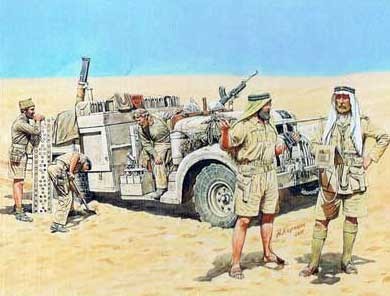 Master Box 03598 Набор фигур: LRDG in North Africa, WWII era 1/35