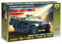 Звезда 3625 Sd.Kfz.251/1 Ausf.B Stuka zu fuss 1/35