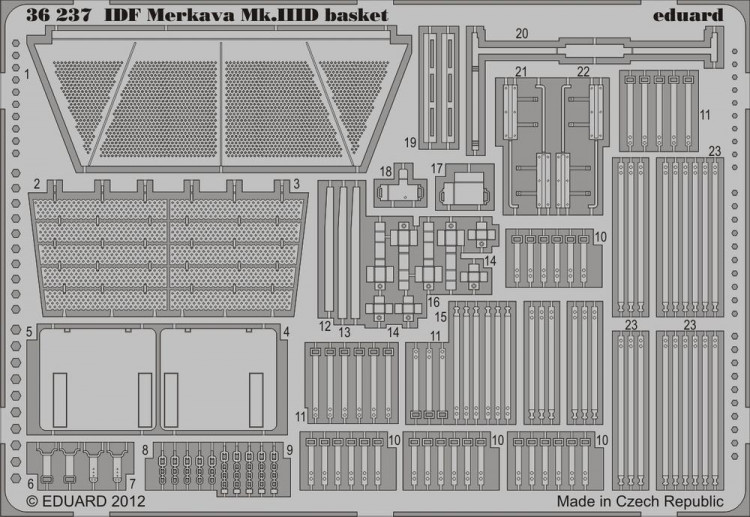Eduard 36237 IDF Merkava Mk.IIID basket