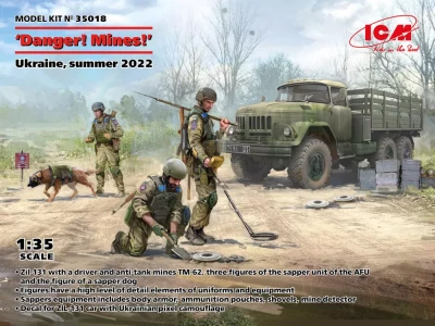 ICM 35018 'Danger! Mines!' - Ukraine, summer 2022 1/35