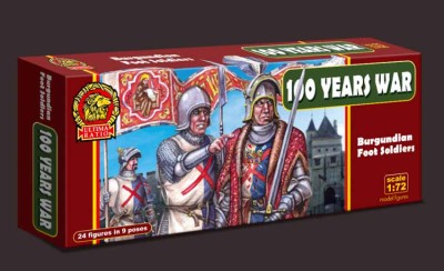 Ultima Ratio UR022 Burgundian Foot Soldiers, 100 Years War 1/72