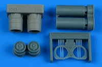Aires 7396 F-5A Freedom Fighter exh.nozzles (ITAL/REV) 1/72