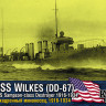 Combrig 70675 USS Sampson-class DD-67 Wilkes, 1916-1934 1/700