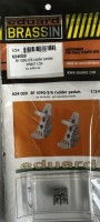 Eduard 624009 BRASSIN Bf 109G-5/6 rudder pedals (AIRF) 1/24