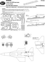 New Ware M1379 Mask F-16I SUFA ADVANCED (GWH L4835) 1/48