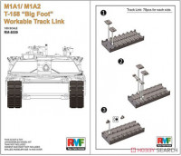 RFM 5009 M1A1/A2 T-158 "Big Foot" Workable Track Link 1/35