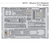 Eduard SS741 Albatros D.V Weekend (EDU) 1/72