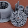Sbs Model 72086 SBD-2/3 Dauntless Engine&Cowling set (FLYH) 1/72
