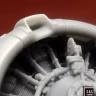 Sbs Model 72086 SBD-2/3 Dauntless Engine&Cowling set (FLYH) 1/72