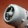 Sbs Model 72086 SBD-2/3 Dauntless Engine&Cowling set (FLYH) 1/72