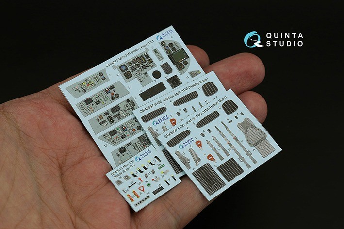 Quinta Studio QD48573 МиГ-31М (Hobby Boss) 1/48