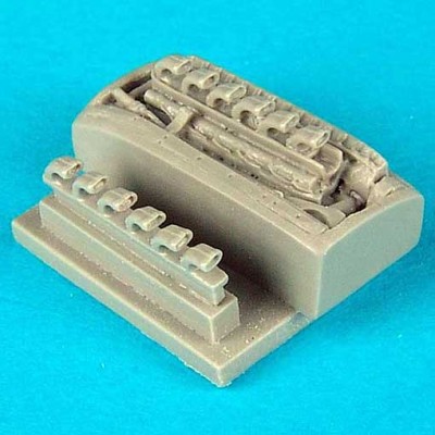 QuickBoost QB72061 P-51A Mustang engine 1/72