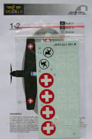 LF Model C4824 Decals Bf 109 over Swiss Part V. (HAS/TAM) 1/48