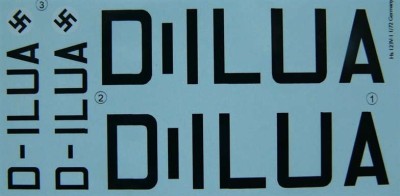 LF Model C72124 Decals HS 123V-1 over Germany (FLY/AMOD) 1/72
