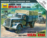 Звезда 6126 Немецкий грузовик Опель-Блитц1/100