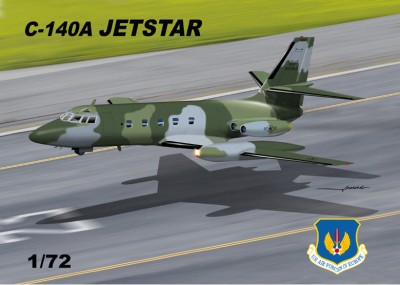 Mach 2 MACHGP093 Lockheed C-140A Jetstar USAF 1/72
