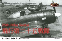 Rising Decals 72113 Decal 25th Hiko Sentai (12x camo) 1/72
