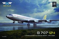 X-Scale X144008 Boeing 707-120 early version NOT 707-120B Continental Airlines Golden Jet 1/144