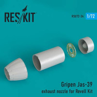 Reskit RSU72-0034 Gripen Jas-39 exhaust nozzle (REV) 1/72